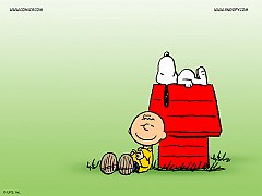 Snoopy on The Doghouse